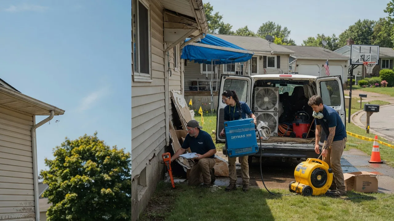 Ceiling Leak Cleanup in Shenandoah, IA near me